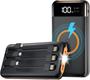 Imagem de Power Bank UYAYOHU 40000mAh - Carregador Portátil com Lanterna e Carregamento Sem Fio