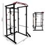 Imagem de Power Rack Gaiola Com Mono Cross Over Polia Landmine Yangfit