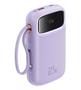 Imagem de PowerBank Carregador Portátil Baseus Qpow2 20000mah 22.5w Display Digital Turbo - Roxo