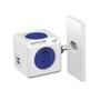 Imagem de PowerCube Adaptador Multiplicador Bivolt 4 Tomadas e 2 USB - ELG PWC-R4U