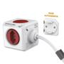 PowerCube Extended PWC-X5/3M ELG Vermelho 5 Tomadas com Cabo 3m Imagem de PowerCube Extended PWC-X5/3M ELG Vermelho 5 Tomadas com Cabo 3m