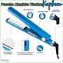 Imagem de Prancha chapinha alisadora de cabelo titanium 450F=230ºC Bivolt 110/220V Kapbom