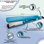 Imagem de Prancha Chapinha Progressiva Cabelo titanium 450 Graus F Cor Azul 110v/220v
