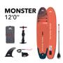 Imagem de Prancha Stand up inflável Monster Aqua Marina - Com Bomba, Mochila e Leash de segurança