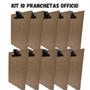 Imagem de Prancheta Vertical A4 com Pegador de Aço Kit C/10pcs