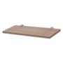 Prateleira 60 x 15cm Carvalho Com Suporte Tucano - Mercado das Prateleiras Imagem de Prateleira 60 x 15cm Carvalho Com Suporte Tucano