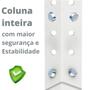 Imagem de Prateleira De Aço Preta Multiuso Modular Reforçada 2 Em 1