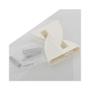 Imagem de Prateleira De Madeira Concept Branca 10cm X 40cm para Suporte acessórios e decoração