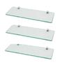 Imagem de Prateleira de vidro 30 x 10 kit com 4 unidades - Sonharte