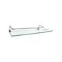 Prateleira Dupla Em Vidro Com Proteção Luxo Slim 515Ls Grego - Grego Metal Imagem de Prateleira Dupla Em Vidro Com Proteção Luxo Slim 515Ls Grego