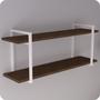 Imagem de Prateleira Estilo Industrial P/ Quarto Parede GND BM 120cm
