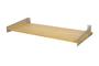 Imagem de Prateleira Loop Nicho Decorativo 50x20cm Cozinha Sala Quarto Madeira