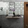 Imagem de Prateleira MDF Decorativa Lavabo Organizador Objeto Estante Maquiagem Perfume Preto