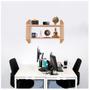 Imagem de Prateleira Nicho de Parede Livros Decorativa em MDF Aurea 56 x 15 - Jade