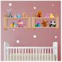 Imagem de Prateleira Nicho de Parede Livros Decorativa em MDF Aurea 56 x 15 - Jade