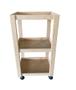 Imagem de Prateleira Organizadora Manicure Porta Esmalte 36x27x66 Mdf 6mm Madeira
