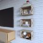 Imagem de Prateleira P/ Quarto Nichos Comeia Decorativo Objetos