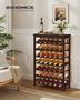 Imagem de Prateleira para Vinhos SONGMICS - 42 Garrafas - Bambu - Modelo UKWR27BR