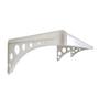 Imagem de Prateleira Pvc C/ Suporte Branca 80x30cm Astra Pm3s/80*br