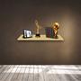 Imagem de Prateleira Simples 60x15 Com Suporte Em Mdf