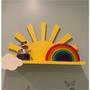 Imagem de Prateleira Sol Quarto Infantil e Decoração