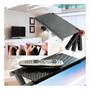 Imagem de Prateleira suporte para monitor tv lcd angulo ajustavel dobravel para sala quarto escritorio