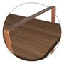 Imagem de Prateleira Tripla Hone 60x25cm Modelo Industrial Cobre/Villandry