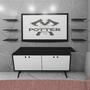 Imagem de Prateleiras decorativas de Parede pequenas KIt 4 peças  100% MDF