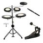 Imagem de Praticável Bateria De Estudo Torelli Tbe01 Com Pedal De Bateria Rmv