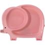 Imagem de pratinho com divisórias Buba elefante rosa