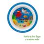 Imagem de Pratinho Infantil Raso Animal Fun e Frutti para Micro-Ondas Buba