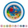 Imagem de Pratinho Infantil Raso Animal Fun e Frutti para Micro-Ondas Buba