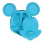 Imagem de Prato 3d c tampa mickey azul disney 3 divisórias babygo