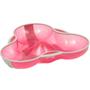 Imagem de Prato Anatômico Arredondado Divisórias Colors Clingo Rosa Infantil Menina Criança Baby 500ml