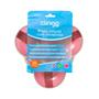 Prato Bebe Infantil p/ Microondas com Divisórias Rosa Clingo Imagem de Prato Bebe Infantil p/ Microondas com Divisórias Rosa Clingo