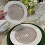 Imagem de Prato Em Porcelana Tura Fancy Gold We Make - Un