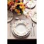 Imagem de Prato Fundo de Porcelana Decorado Tramontina Ana Clara 23 cm