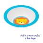 Imagem de Prato Infantil Fundo Bowl 350 ml Animal Fruta P/ Microondas Buba