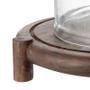 Imagem de Prato para Bolo com Tampa Home Style Rustic Wood 26 cm