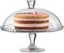 Imagem de Prato para bolo Patisserie em vidro com tampa 32cm diametro - LUXO