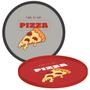 Imagem de Prato para Sevir Pizza Tramontina Mesa Posta Plástico Resistente Polipropileno 20cm Sortido