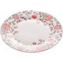 Imagem de Prato para Sobremesa de Porcelana Pink Garden Raso 19,5cm - Lyor