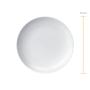 Imagem de Prato porcelana pão coup pintura branco germer comercial 16 cm