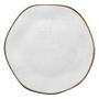 Imagem de Prato Raso Ryo Maresia 27cm Oxford Porcelanas Praia Areia Servir Jantar Decorado Mesa Posta