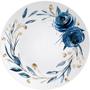 Imagem de Prato Raso Tramontina Porcelana Decorada Ana Flor 28cm Azul