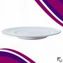 Imagem de Prato Sobremesa Branco Melamina Premium Leve Plástico Resistente 17cm - Bestfer