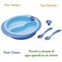 Prato Térmico Com Divisória Ventosa e Talheres Infantil Kuka Imagem de Prato Térmico Com Divisória Ventosa e Talheres Infantil Kuka