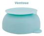 Imagem de Prato Tigela Infantil Com Ventosa Silicone - Azul