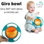 Imagem de Prato Tigela Mágica Infantil Para Bebe Giro Bowl 360 Graus Evita Derramar Sujeira Criança