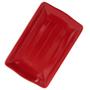 Imagem de Prato Travessa 21x13 Cm Vermelho em Melamina para Petiscos e Sushis  Fuxing 